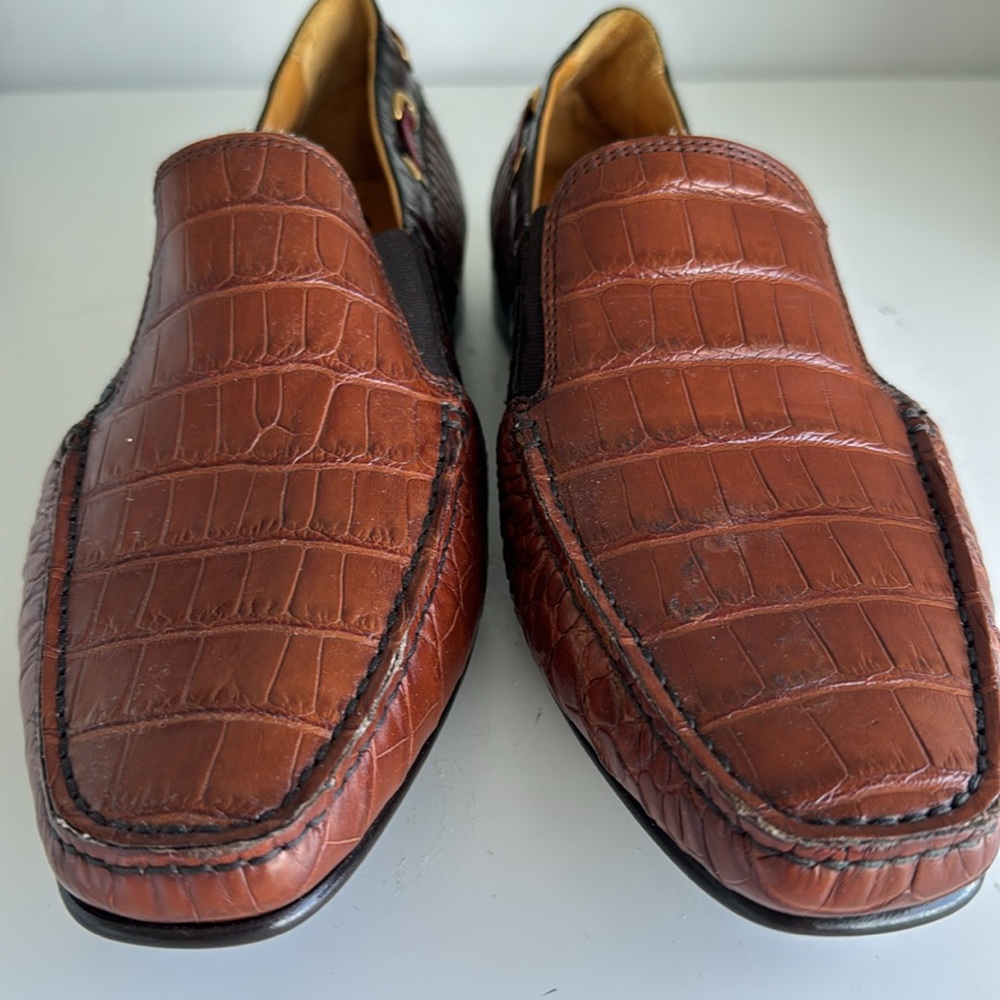 Caporicci genuine alligator shoes - Picture 1 of 15